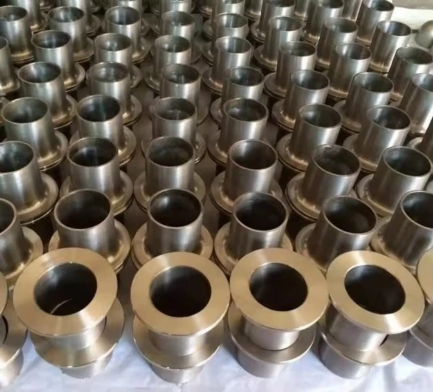 China Supply Grade 2 Titanium Stub End Fittings For Oil And Gas Pipe